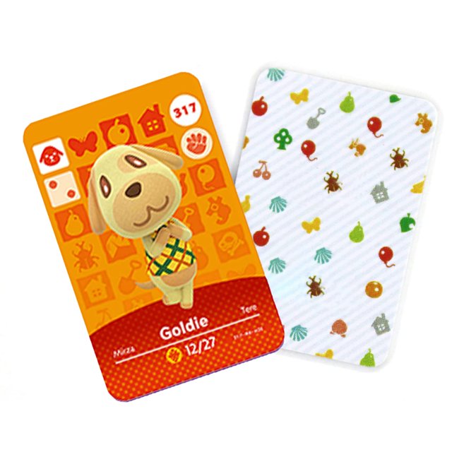 Tarjeta mini personalizada NFC Goldie impermeable 3 x 2 cm