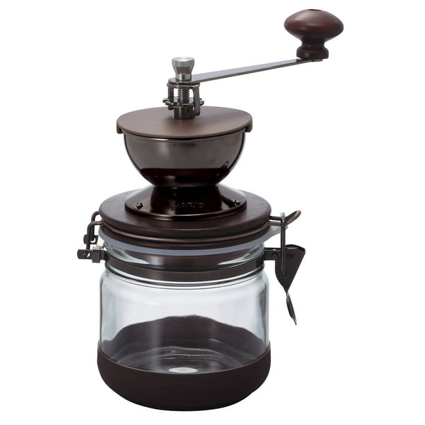 Hario Canister Ceramic Burr Manual Hand Coffee Grinder Walmart Com Walmart Com