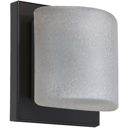 Besa Lighting - Paolo - 5.5 Inch 5W 1 LED Mini Wall Sconce-Bronze Finish-Stucco