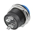 thumbnail image 3 of 5Pcs,16mm Blue Momentary Push Button Switch Round Button R13-507 SPST 1 NO 1 NC, 3 of 3