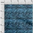 thumbnail image 2 of oneOone Polyester Spandex Blue Fabric Abstract Floral Craft Projects Decor Fabric Printed By The Yard 56 Inch Wide-4rb, 2 of 5