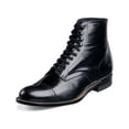 thumbnail image 2 of Stacy Adams Men's Madison Boot High Top Biscuit Black 00015-01, 2 of 8