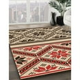 thumbnail image 3 of Ahgly Company Machine Washable Indoor Rectangle Transitional Pastel Orange Area Rugs, 2' x 5', 3 of 7