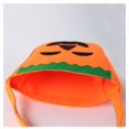 thumbnail image 5 of 4 bolsas para trucos o golosinas de Halloween, cubo de caramelos de calabaza, multiusos, portátil, plegable, reutilizable, el mejor regalo de fiesta de Halloween (bolsa de calabaza frondosa), 5 of 5