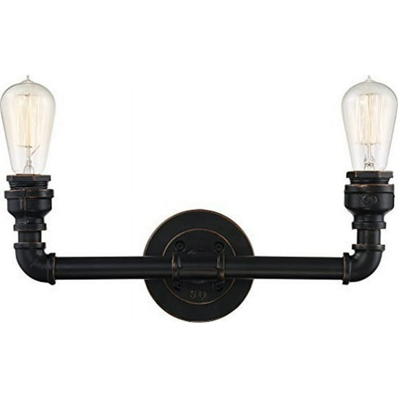 Nuvo 60-5792 - Koncept 2-Light Vanity; Antiqued Bronze Finish