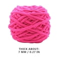 thumbnail image 2 of Cotton Blend Polyester Knitting Yarn Weaving Crochet Thread Scarf Sweater Knitting Accessories rose red, 2 of 7