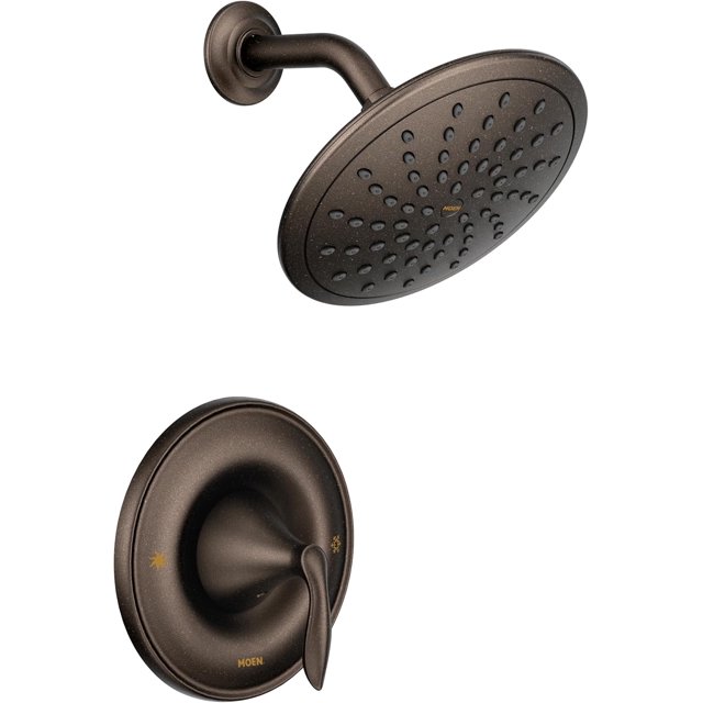 Shower Only System with Rainshower Showerhead Without Valve Chrome