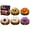 Random 1-Style A, variant on Halloween Spooky Ghost Dumpling, Dumplings Squish with Steamer Stress Balls Stress Relief Fidget Sensory for Holiday & Birthday Gifts