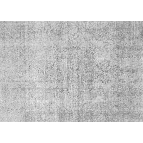 Ahgly Company Indoor Rectangle Persian Gray Traditional Area Rugs, 7' x 9'