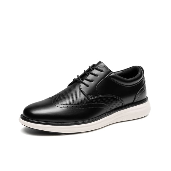Bruno Marc Men's Dress Sneakers Oxfords Casual Wingtip Brogue Shoes | Blending Smart Aesthetic With Casual Comfort Deliver Added Cushioning