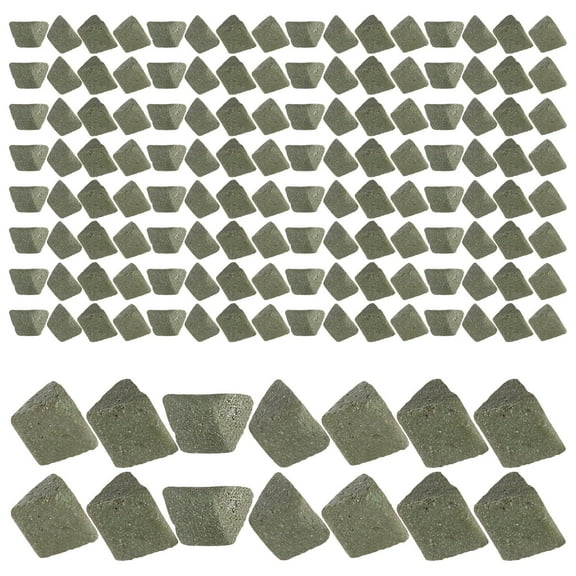 MLINS 1 Bag of Ceramic Tumbling Media Buffing Media Triangular Abrasive Polishing Abrasive