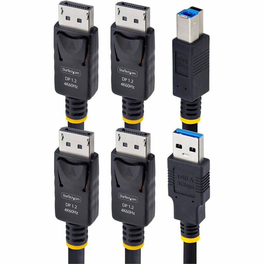 StarTech.com DisplayPort Fiber Optic KVM Cable - Thumbnail 2