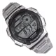 thumbnail image 2 of Reloj pulsera digital Casio AE-1000WD-1A con correa de acero inoxidable color plateado - fondo negro, 2 of 8