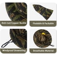 thumbnail image 3 of Sun Hats for Men Women Bucket Hat UPF 50+ UV Protection Boonie Hat for Safari Fishing Hiking Garden Beach, 3 of 5