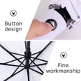 thumbnail image 3 of OULII 1Pack Clear Rain Umbrella for Protect from Sunburn with Compact Design, 3 of 7