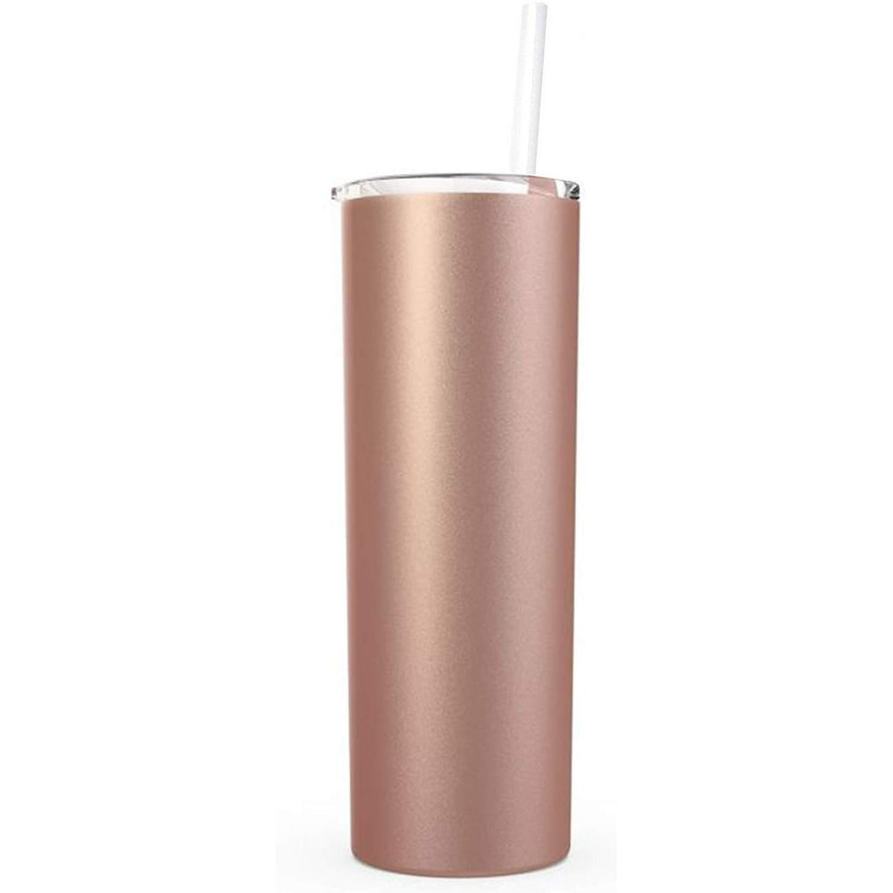 Rose Gold Stellar 20 oz. Skinny Steel Double Wall Stainless Tumbler