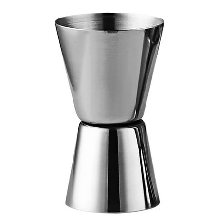 

50PCS Double Jigger for Cocktails 15/30ml Bar Measuring Cup Stainless Steel Mixed Drinks Measurer Black Plating