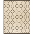 thumbnail image 2 of Safavieh Linden Ognena Geometric Indoor/Outdoor Area Rug, Creme/Brown, 9' x 12', 2 of 8