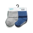 thumbnail image 7 of Carter's Child of Mine Baby Boy Folded Cuff Socks, 6-Pack, 0-6 Months, 7 of 7