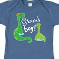 thumbnail image 4 of Inktastic Gram Boy Grandson Dinosaur Boys Baby Bodysuit, 4 of 5
