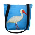 thumbnail image 1 of Betsydrake TY1086G 18 x 18 in. Posing White Ibis Tote Bag - Large, 1 of 1