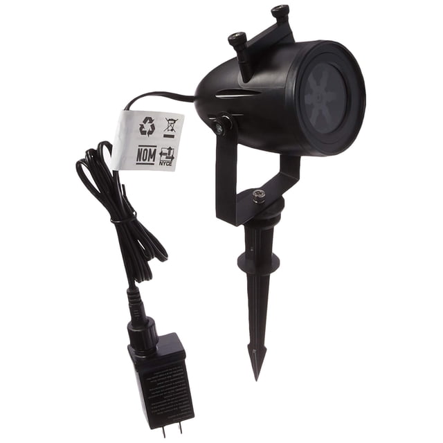 Proyector de luz LED QFX LL-4 Inc 24 Pattern, negro