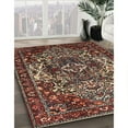 thumbnail image 3 of Ahgly Company Machine Washable Indoor Rectangle Traditional Dark Almond Brown Area Rugs, 5' x 8', 3 of 7
