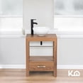 thumbnail image 2 of Gabinete Para Baño Mueble Lavamanos Ovalin Monomando y Toallero Fibra de Madera MFC KingsHouse cafe, 2 of 8