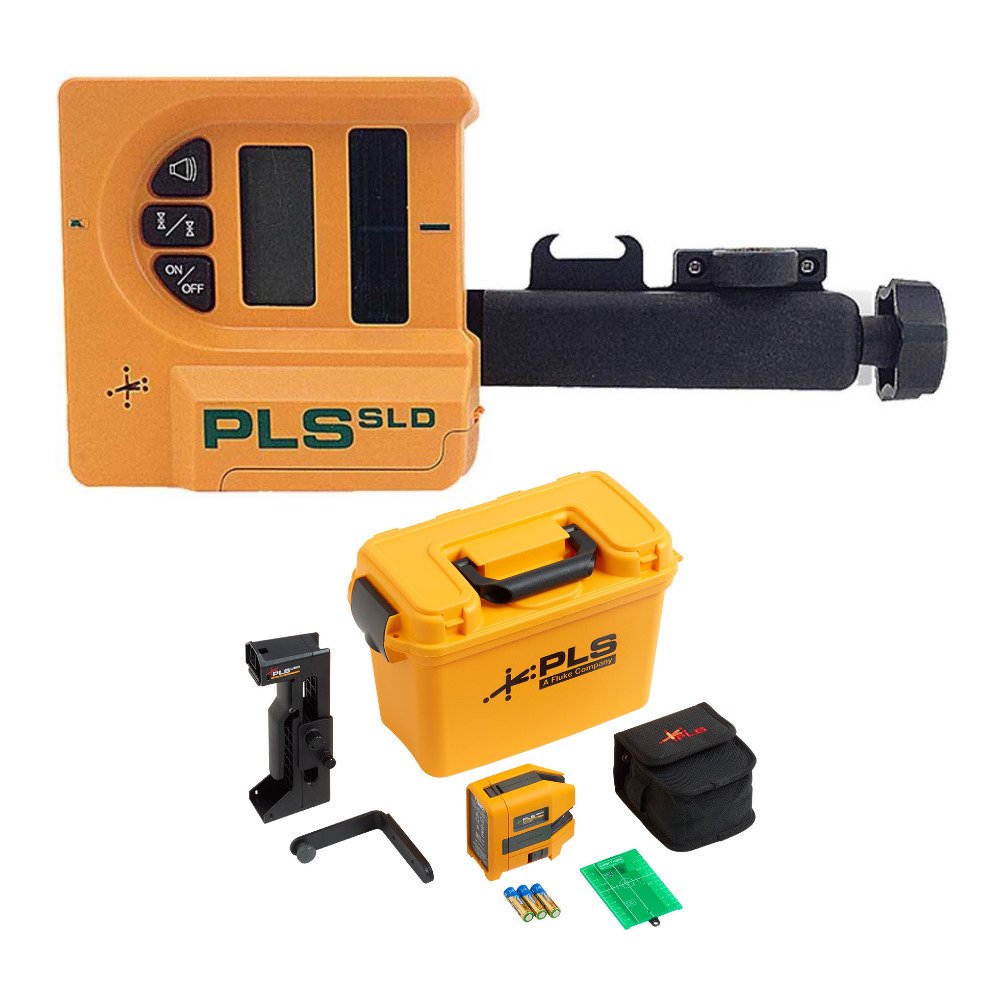 Pacific Laser Systems Green Cross Line Laser with SLD Laser Detector