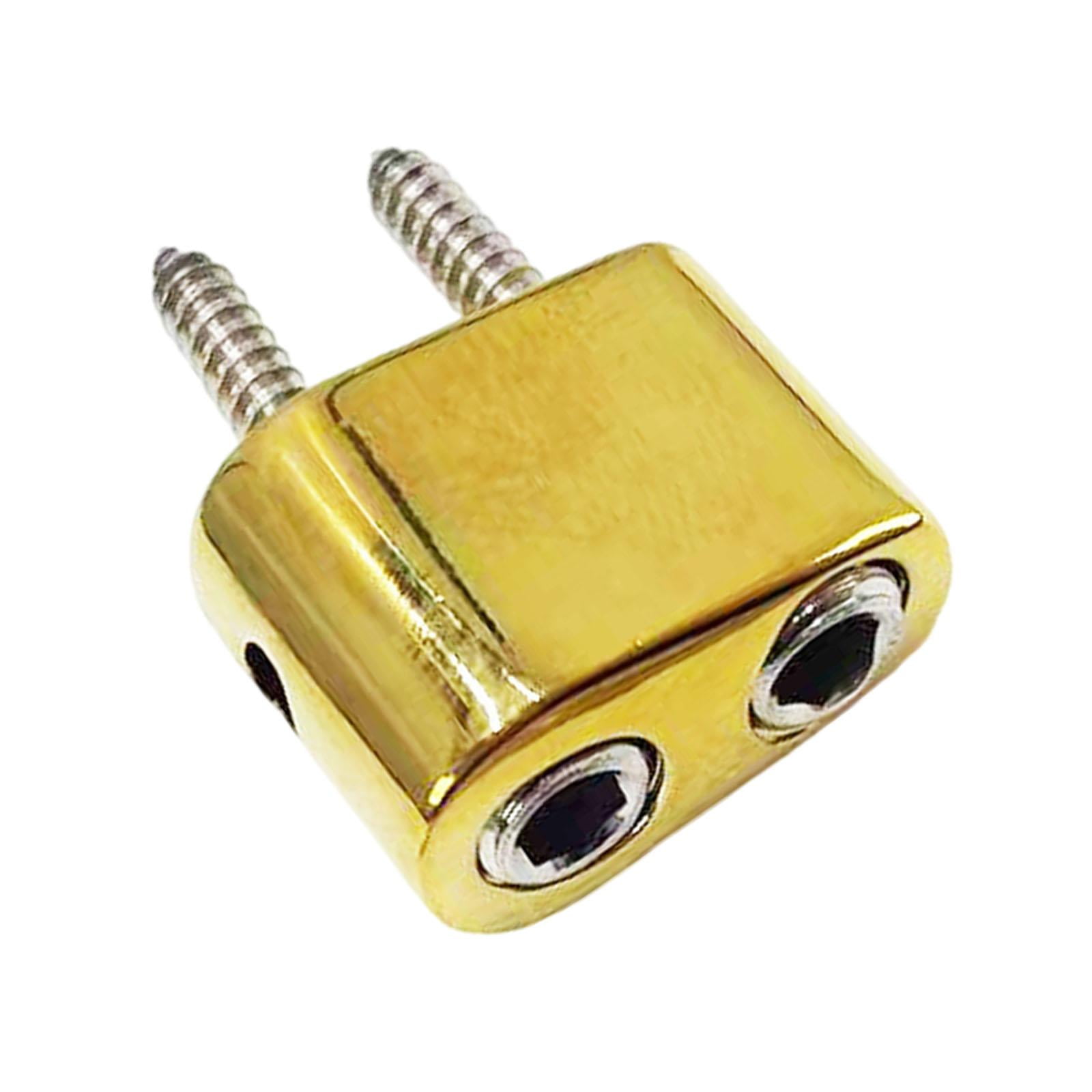 Guitar Bridge String Lock Modification Accessory Zinc Alloy Compact Design for Headless Bass Guitar Upgrade