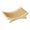Khaki, variant on Sisal Cat Scratcher Lounger Elevated Pet Bed with Natural Wood Base for Indoor Cats