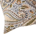 thumbnail image 3 of Greendale Home Fashions 17'' x 17'' Reversible Outdoor Throw Pillow, Set of 2, Arctic Paisley, 3 of 5