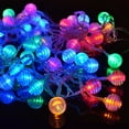 thumbnail image 1 of Christmas Decoration Clearance! Christmas Balls LED Decorative Lights Transparent Layered Multi-Stack Lights String Battery Garden Decoration Balls, Colorful Models Deals of The Day Unclaimed Pallets, 1 of 7