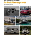 thumbnail image 5 of Portavasos de 2 piezas para carrito de golf, sofá de coche, barco RV, elegante cromado, portavasos de plástico universal grande, portavasos de montaje empotrado para sofá de mesa pontón JM, 5 of 5