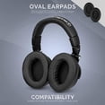 thumbnail image 3 of Brainwavz Replacement Memory Foam Earpads - Suitable for Many Other Large Over The Ear Headphones - AKG, HifiMan, ATH,, 3 of 4