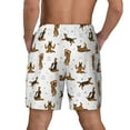 thumbnail image 4 of Goofa German Shepherd Dog Printed Men's Swim Trunks Board Shorts Quick Dry Mens Swimming Trunks with Compression Liner,Breathable Fit Hawaii Beach Shorts-X-Large, 4 of 9
