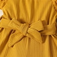 thumbnail image 7 of Coerni Baby Toddler Girls Clothes Short Sleeve Romper Summer Bodysuits Girls Cute Jumpsuit with Belt 6 9 12 18 24 Months, 7 of 7