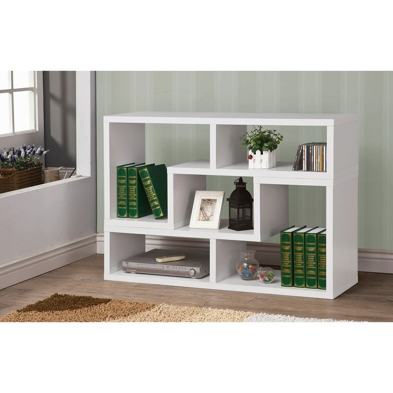 White on sale console bookcase