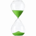 thumbnail image 1 of Temporizadores de Arena GlassWaveGreen 1Pza 30min Verde Borosilicato/Arena., 1 of 5