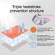 thumbnail image 4 of Chaleco de enfriamiento para perros Arnés Chaqueta más fresca, 4 of 5