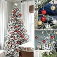 thumbnail image 7 of OurWarm 24pcs 2.36" Assorted Christmas Ball Ornaments Shatterproof Christmas Decorations Tree Balls for Holiday Xmas Tree Decorations, Tree Ornaments Hooks Included (Gold/Red/Silver), 7 of 7