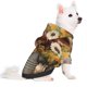thumbnail image 2 of Balery Bucket Flower Cow Sudadera con Capucha para Perros Pequeños – Ropa para Mascotas, Disfraz para Perros y Gatos, Ideal para Fiestas y Cosplay-Small, 2 of 7