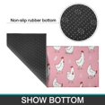 thumbnail image 6 of Pink Chicken Pattern Kitchen Rugs Sets Of 2,Anti Fatigue Kitchen Mat Rugs Non Slip Washable,Decorative Kitchen Floor Mats for Kitchen,Sink,Laundry,17"x30"+17"x47", 6 of 7
