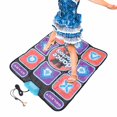 thumbnail image 1 of Estera De Baile Electrónica, Almacenamiento Plegable, Estera De Baile Para Quemar Calorías, Juguete Interactivo Para Evitar Resbalones Para Jugar En Casa Para Adultos, 1 of 7