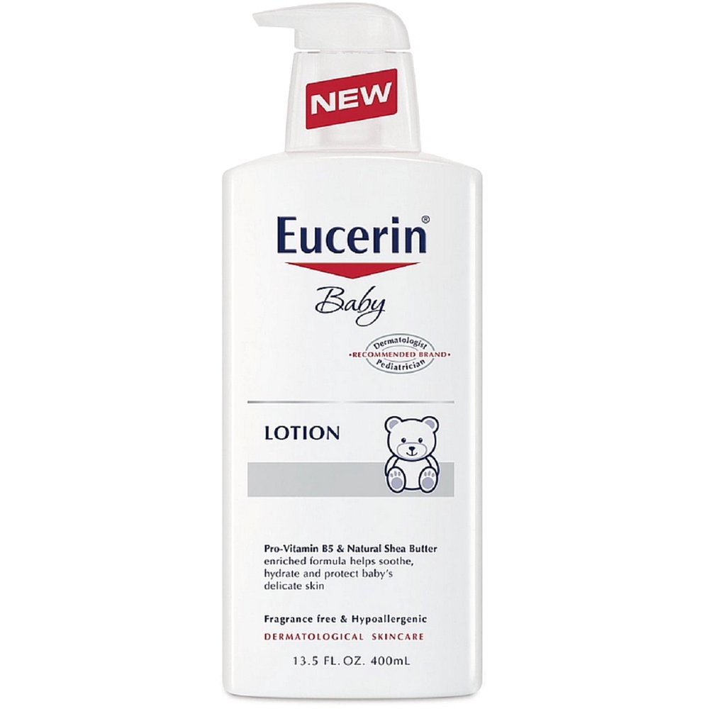 2 Pack Eucerin Baby Soothing Body Lotion 13.50 oz