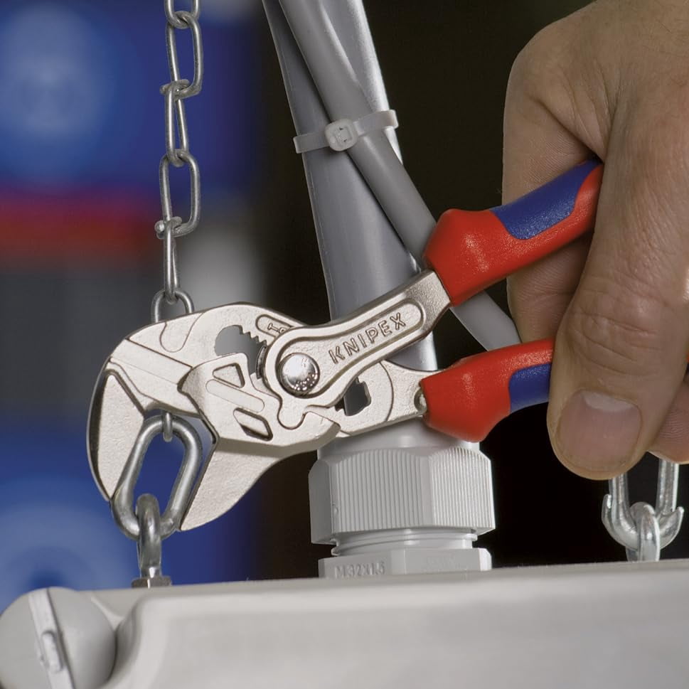 Knipex - 8605150 6" Mini Pliers Wrench, Ergonomic Grip CA2