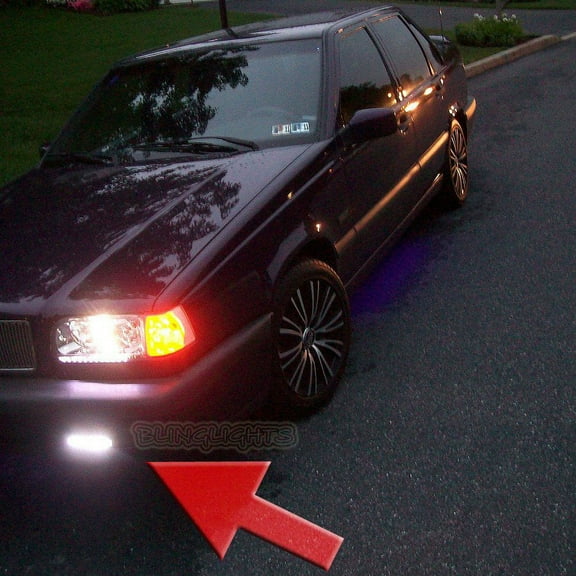 For 1993 1994 1995 1996 1997 Volvo 850 Xenon Fog Lamps Driving Lights Foglamps Foglights Kit