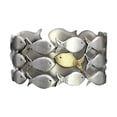 thumbnail image 1 of Anillo De Estilo De Pez Dorado Abierto Ajustable Para Mi Hija Que Nada Contra El Anillo Actual Anillo De Dedo Ajustable Para Mujer Yuarrent AP005520-00, 1 of 5