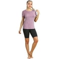 thumbnail image 4 of icyzone Workout Running Tshirts for Women - Fitness Athletic Yoga Tops Exercise Gym Shirts, 4 of 7