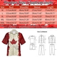 thumbnail image 3 of Wyzesi Wool Shirt Men Plus Size Male Spring and Summer Canada Day Short Shirt Lapel Fully Printed Printed Single Shirt Polyester Shirts for Men Sublimation, 3 of 4